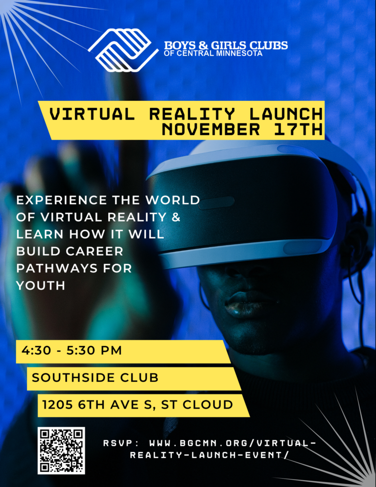 Virtual Reality Launch Event Boys & Girls Clubs of Central Minnesota