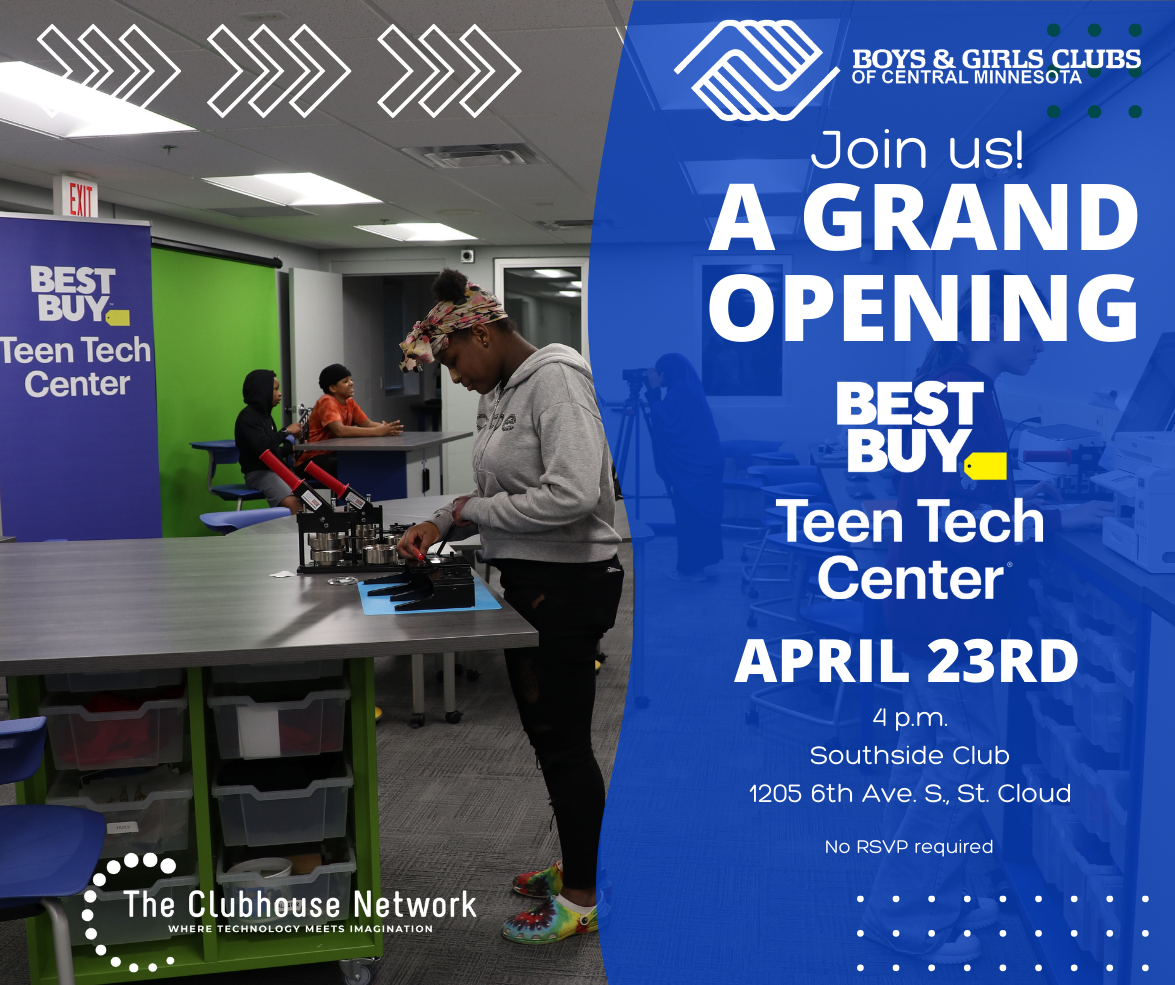 Grand Opening Of Southside S Best Buy Teen Tech Center Boys Girls Clubs Of Central Minnesota Grand Opening Of Southside S Best Buy Teen Tech Center Boys Girls Clubs Of Central Minnesota